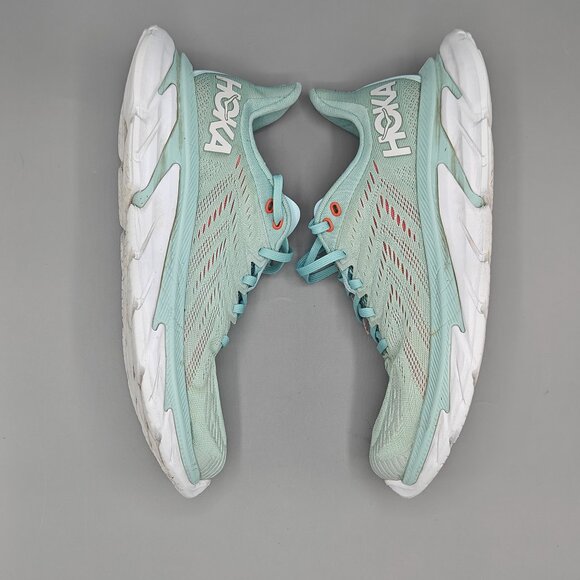 Hoka One One Women's Clifton Edge 1110511 EBWH Green - Picture 6 of 12